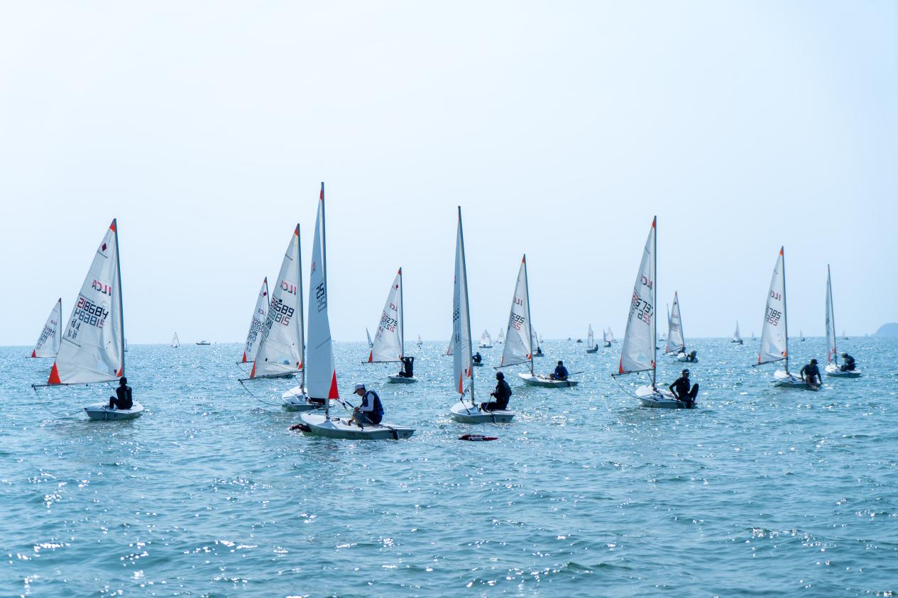 三亞亞沙會帆船測試賽舉行。主辦方供圖