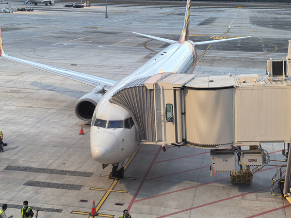 海南航空HU7349航班飛機。