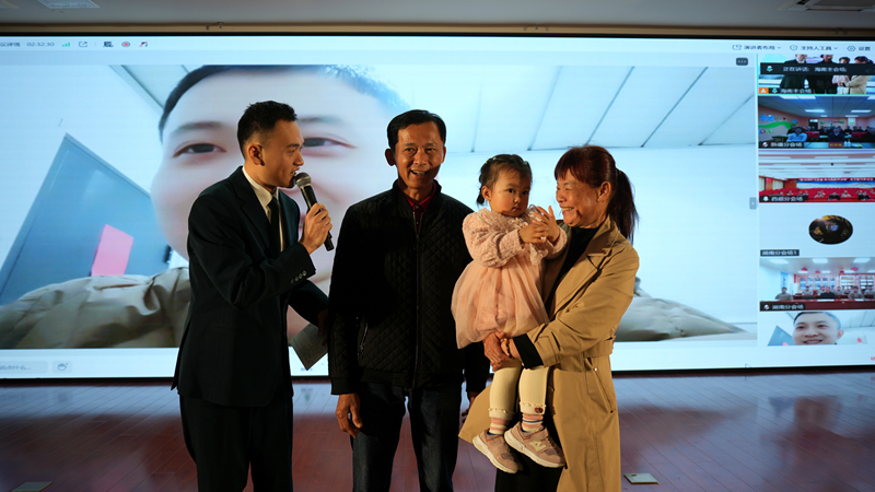 茶話會現場。海南省雙擁辦供圖