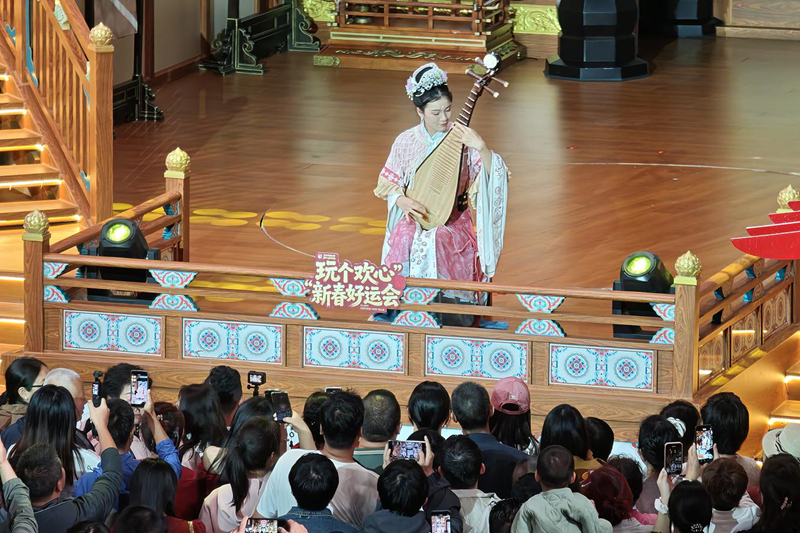 海口东坡老码头的实景演艺。海南省旅游协会供图