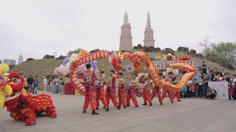 乐园的文娱表演。主办方供图