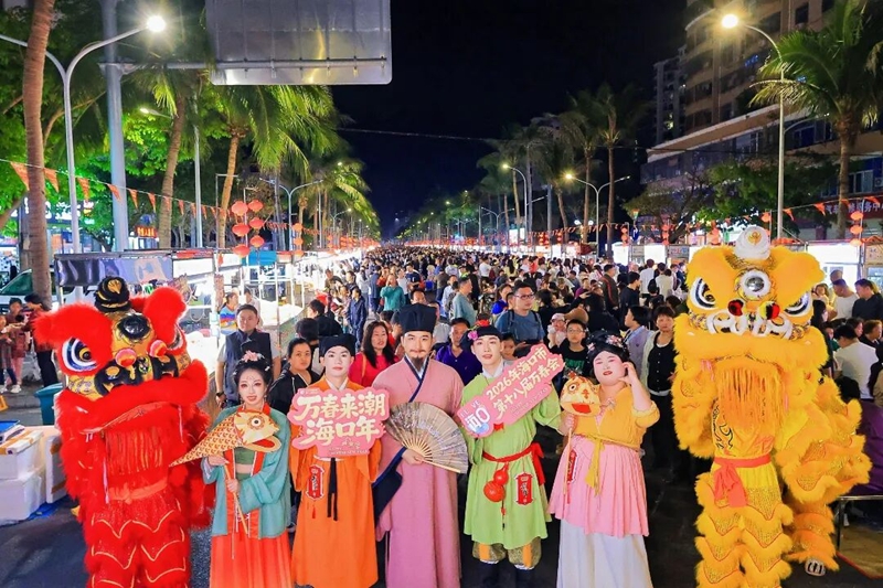 从“春节红”到“春季热” 海口旅文精彩不断档