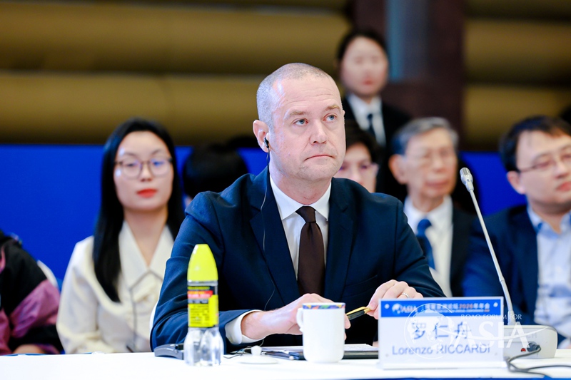 中国意大利商会会长罗仁舟。主办方供图