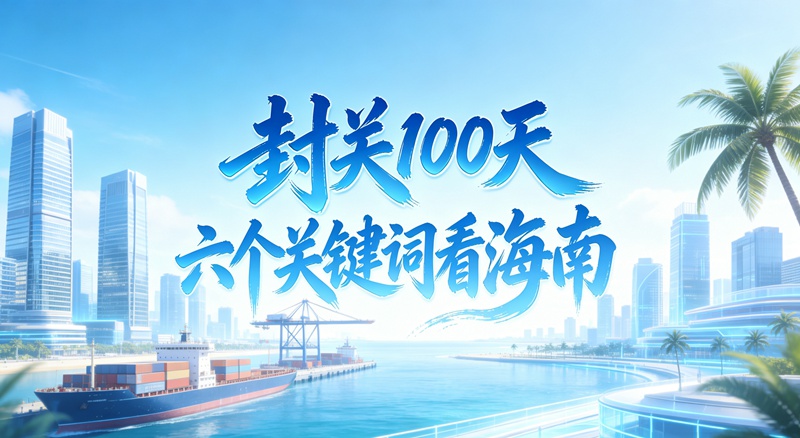 海之南丨封關100天 六個關鍵詞看海南