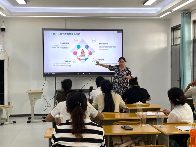 保亭开展第二期6场小班化、精学式专题培训。主办方供图