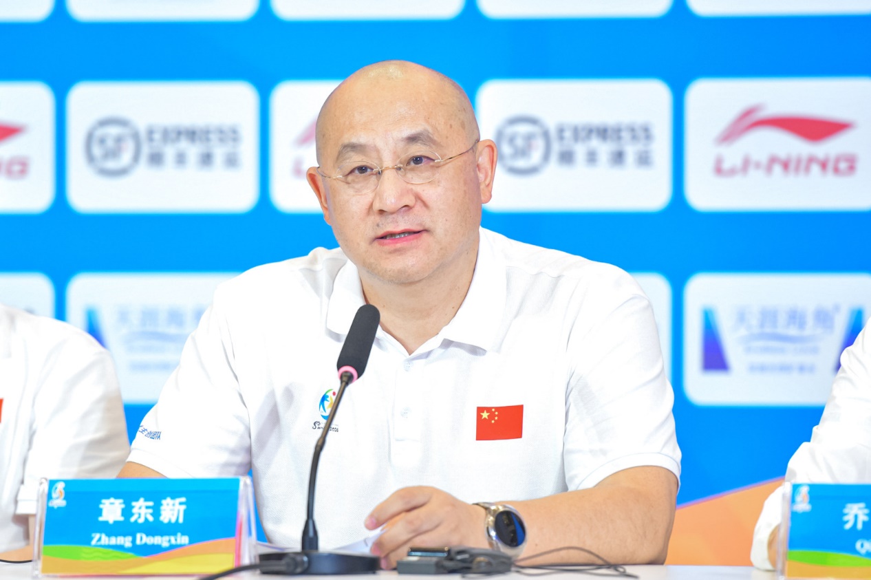 三亚亚沙会开幕式总导演章东新。三亚亚沙会执委会供图