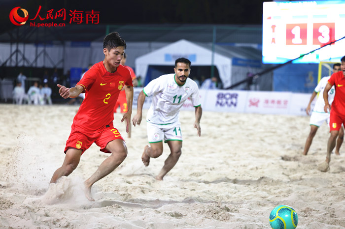 海南三亚本土选手林靖翔亚沙会首秀