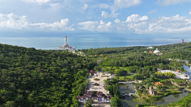 三亚南山文化旅游区。海南省旅游协会供图