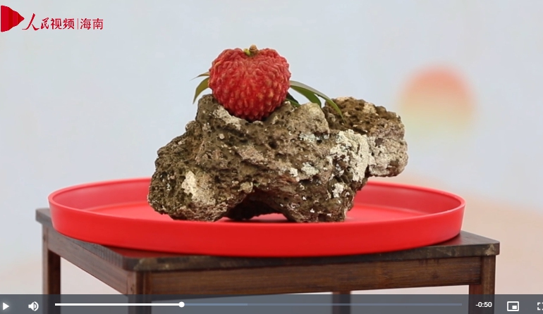 “火山荔枝王”拍出8.8万元
