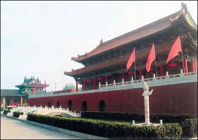 山西临汾建天安门建华门