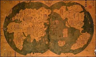 中国古地图震动世界:郑和击败哥伦布?